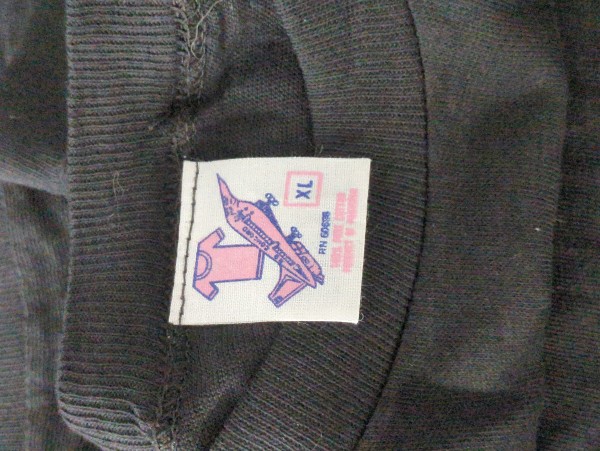 the concorde plane pakistan t-shirt tag