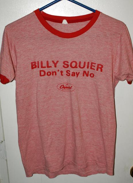 1981 Billy Squier Don't Say No Promo? Shirt