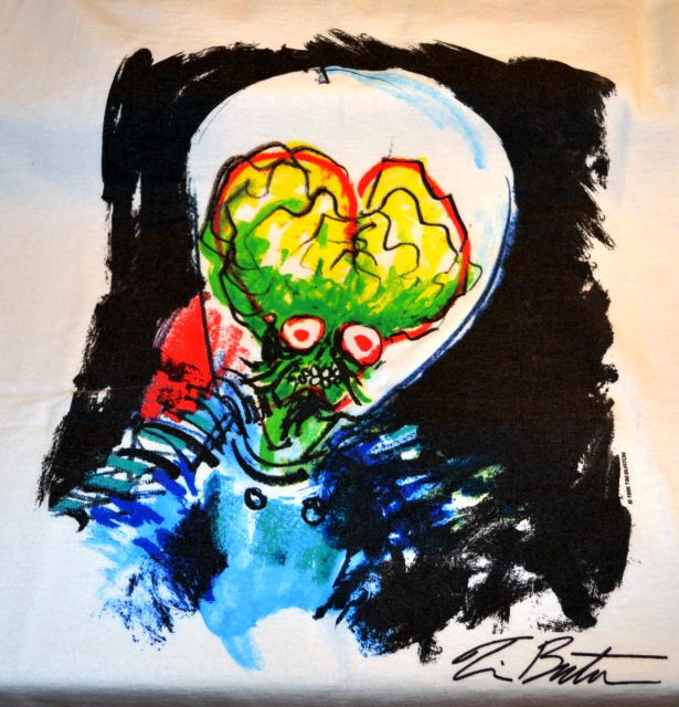 Mars Attacks Tim Burton T-shirt