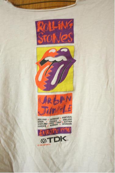 Rolling Stones Urban Jungle European Tour Tee