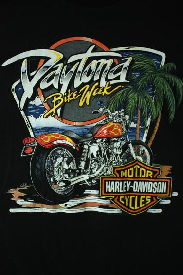 1991 Holoubek Harley Eagle Flag No. "1" T-Shirt