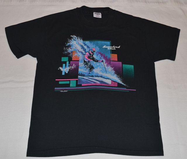 1991 San Segal Ski T-shirt
