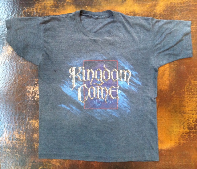 RARE Vintage Kingdom Come Tour 1988 shirt THIN and Soft