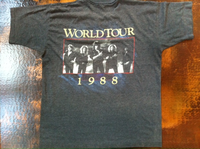 RARE Vintage Kingdom Come Tour 1988 shirt THIN and Soft