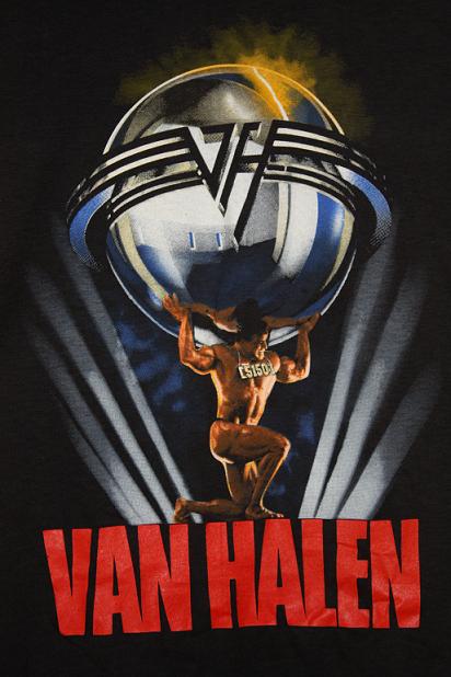 1986 Van Halen Tour Shirt