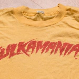 Hulkamania T-Shirt, WWF Hulk Hogan Wrestler, Screen Stars