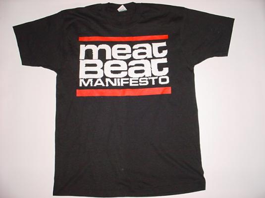 meat beat manifesto TシャツビンテージXL