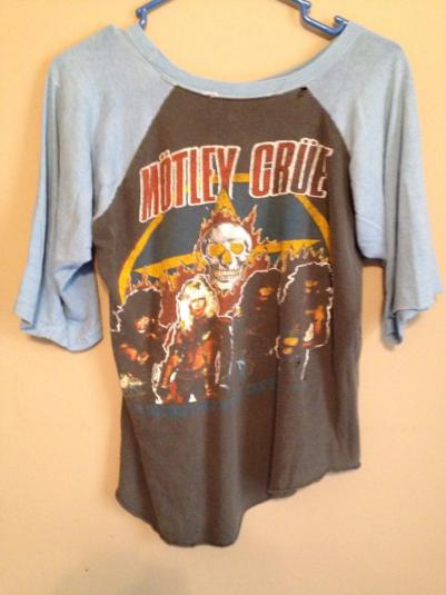 Motley Crue/Ozzy Bootleg Jersey 1983/84