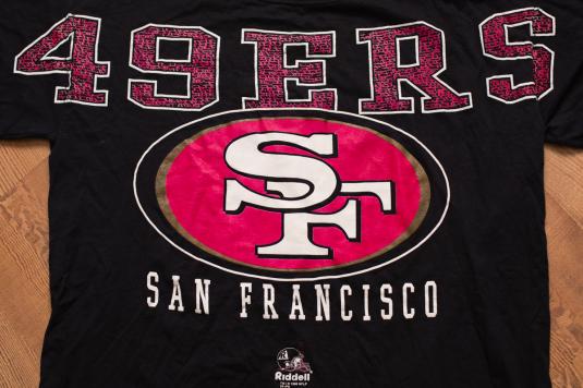 1998 San Francisco 49ers T-Shirt, Logo Tee, NFL Football