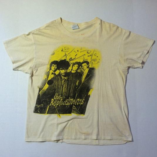Vintage Thrashed burnout 1989 THE REPLACEMENTS t-shirt