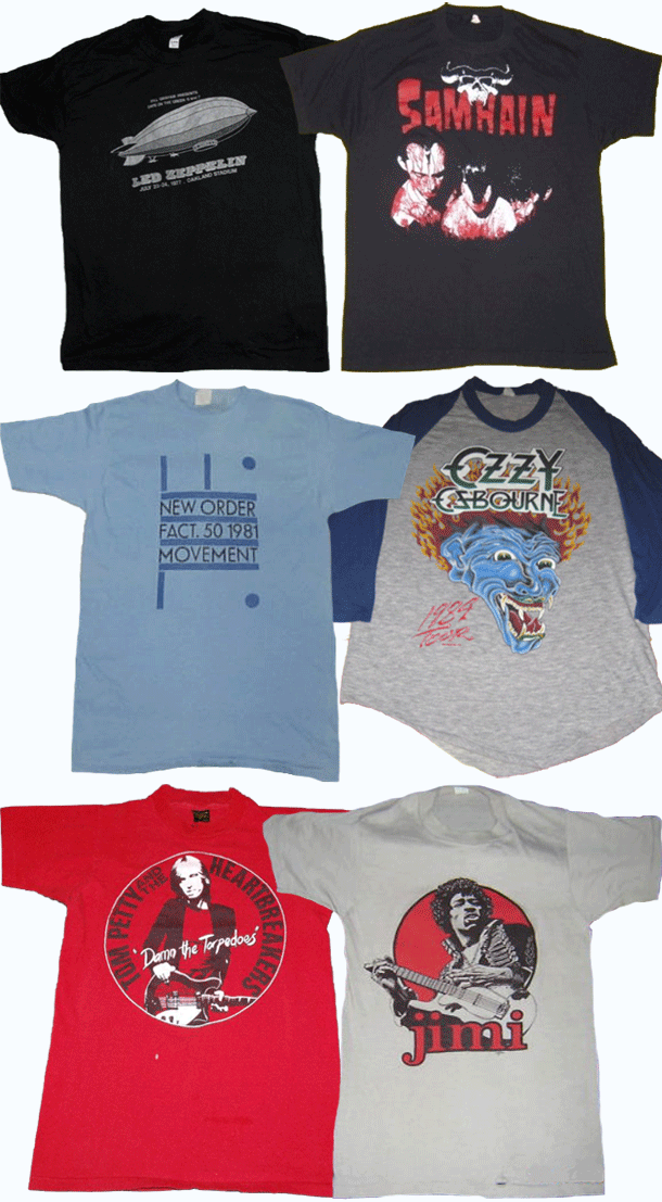 Vintage New Order T-Shirt | Tom Petty | Ozzy Osbourne