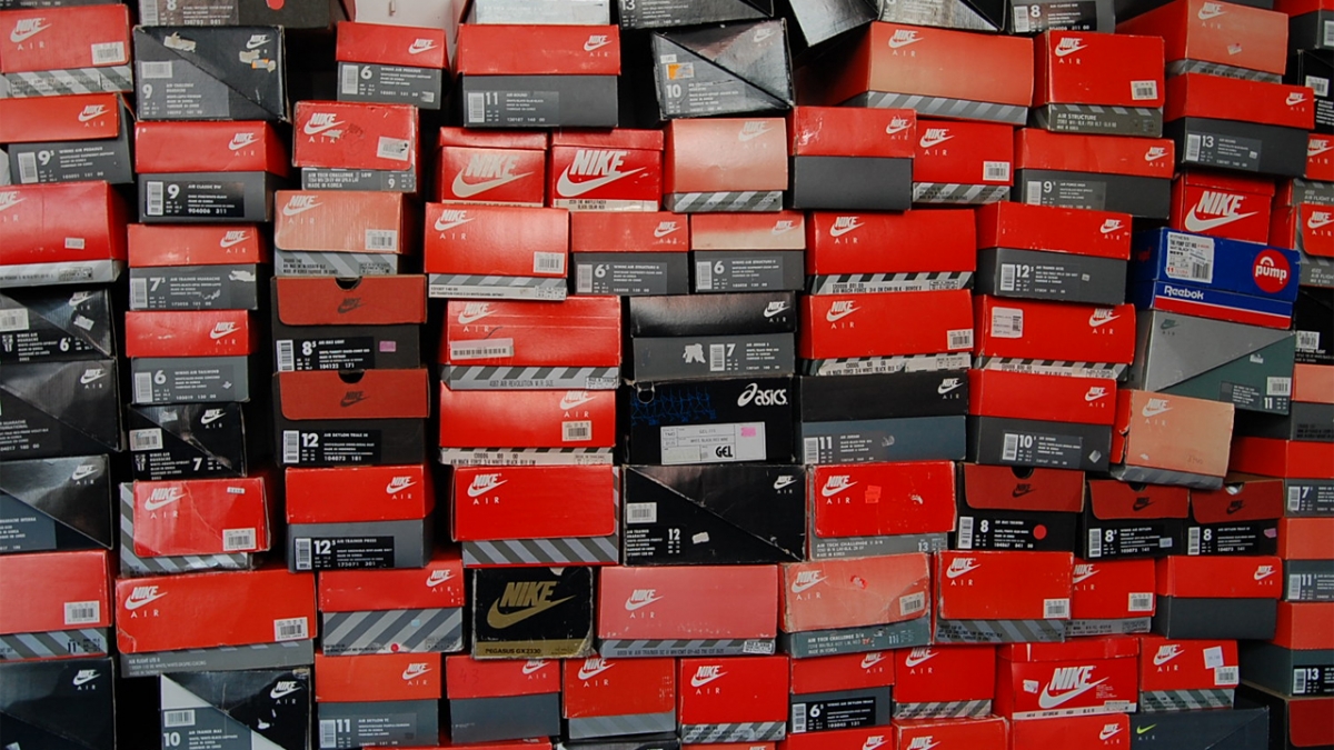 Vintage Nike Shoe Boxes