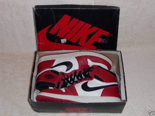 Vintage Nike Air Jordan 1 OG PE Sneakers Basketball Shoes