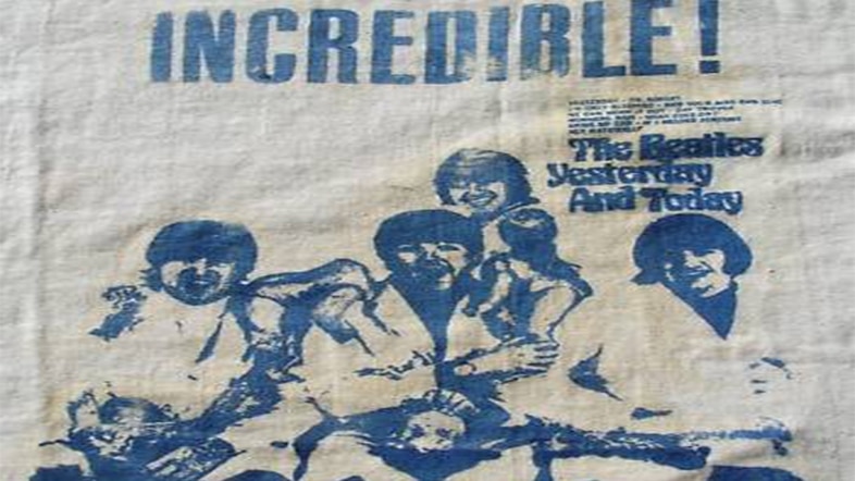 vintage beatles butcher album t-shirt 1960s