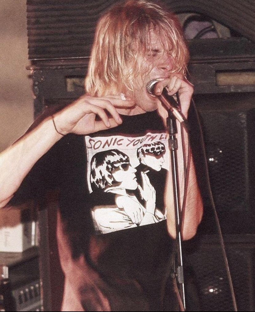 Kurt cobain nirvana t shirt sale