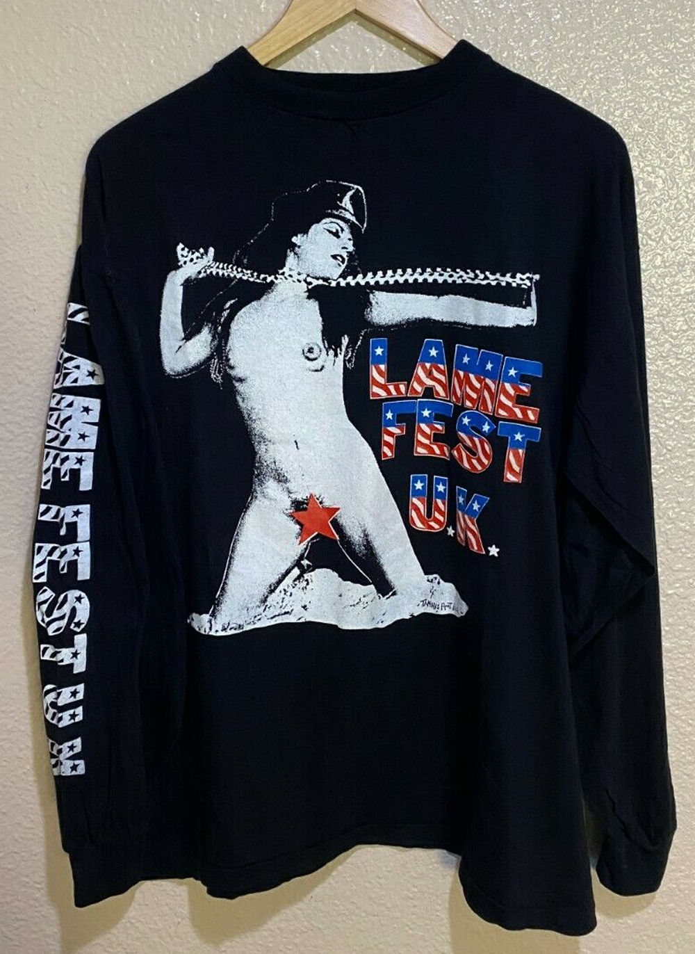 Vintage Lamefest U.K. Nirvana Tad Mudhoney T-Shirt