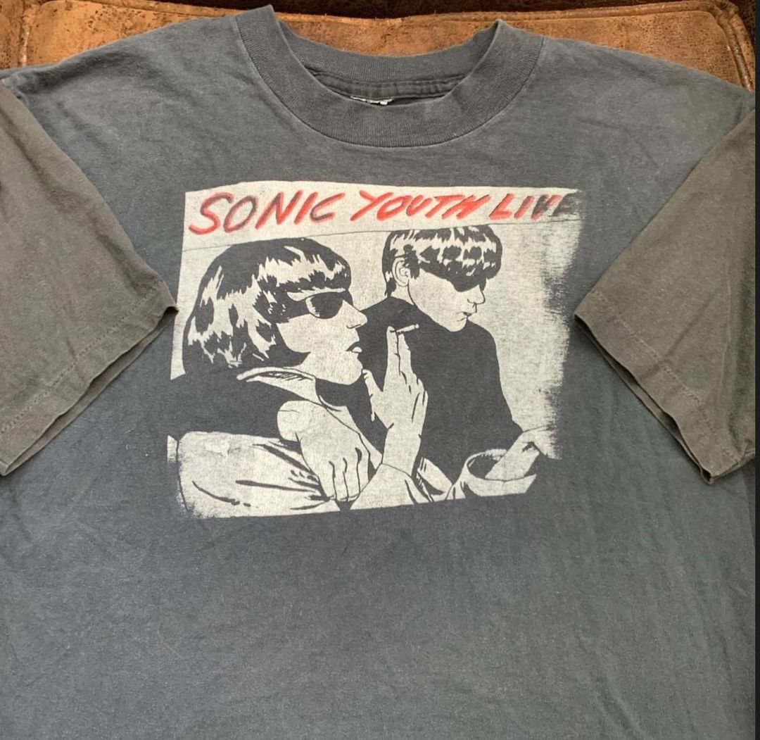 Vintage Sonic Youth Nirvana T-Shirt Front