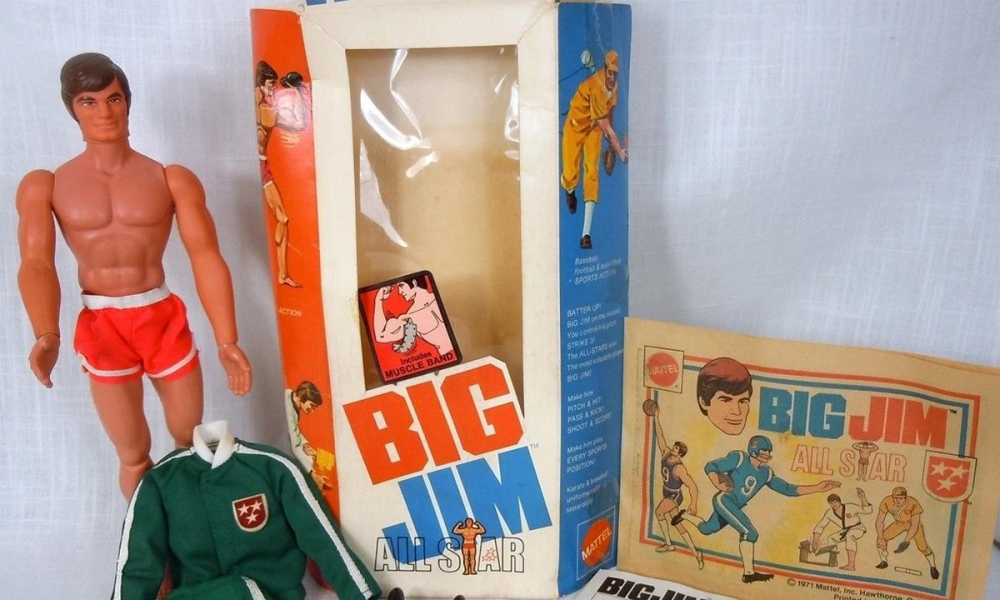 Vintage Big Jim Toy Set