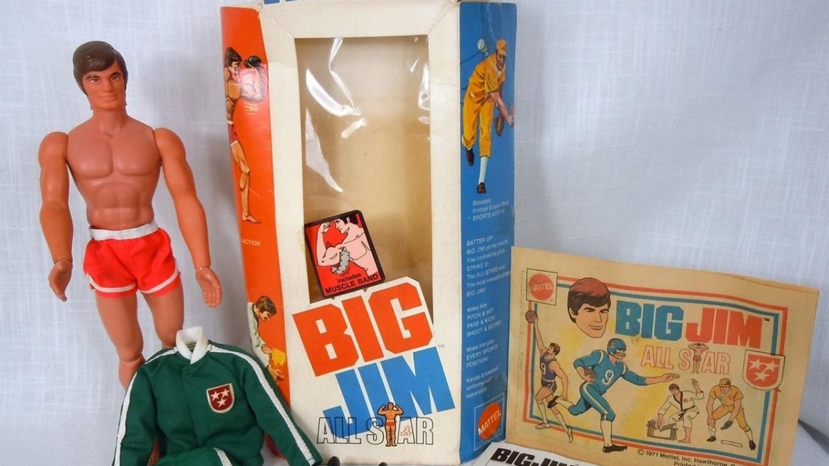 Vintage Big Jim Toy Set