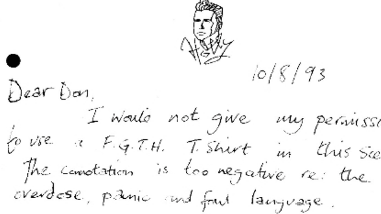 Holly Johnson Declines Quentin Tarantino
