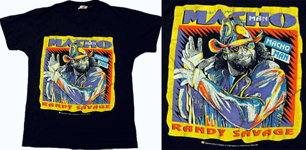 Vintage Macho Man Randy Savage WWF T-Shirt
