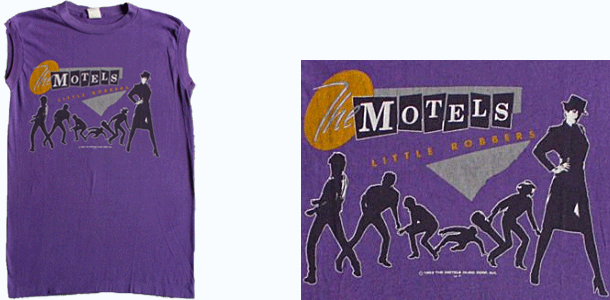 vintage the motels little robbers t-shirt