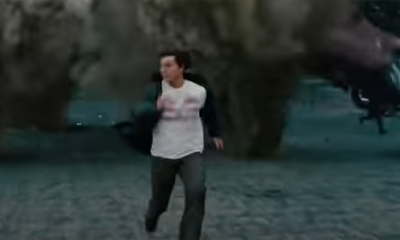 Tom Cruise Running In Bruce Springsteen Tee