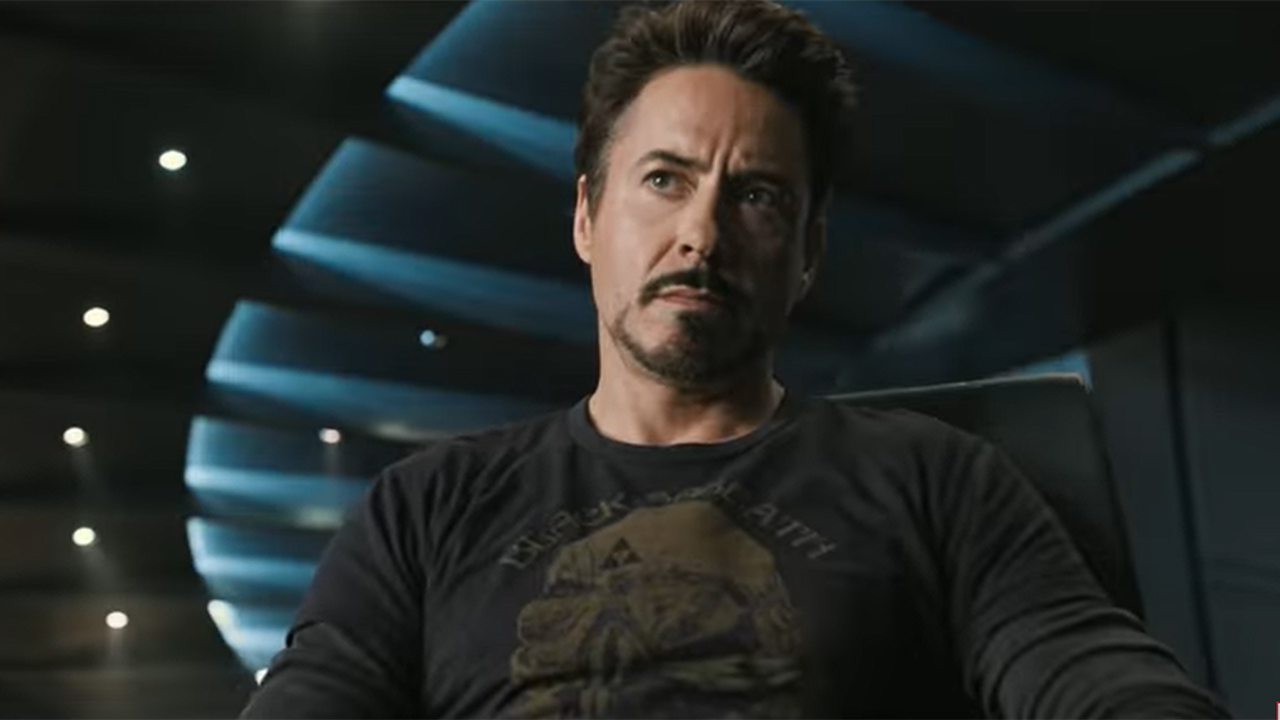 Iron Man's Black Saabath Tee in the Avengers