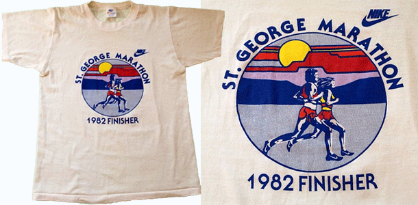 Vintage 1982 St. George Marathon Finisher T-Shirt