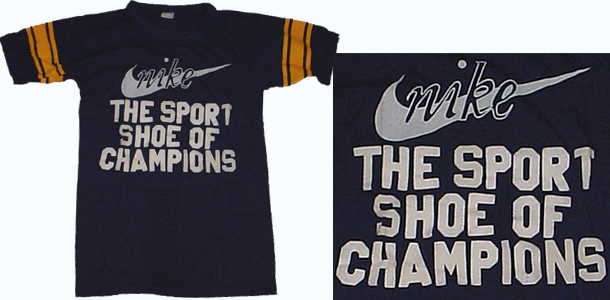 Vintage Nike Sport Shoe of Champions Shirt