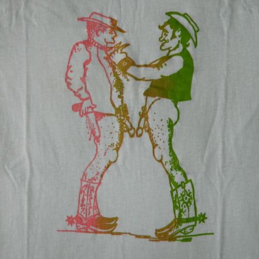 Vintage Gay Cowboys T-Shirt