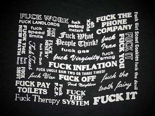 Vintage F*ck T-Shirt