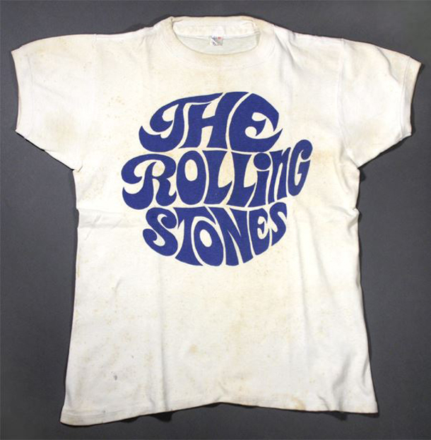 Vintage Rolling Stones Fan Club T-Shirt Circa 1967