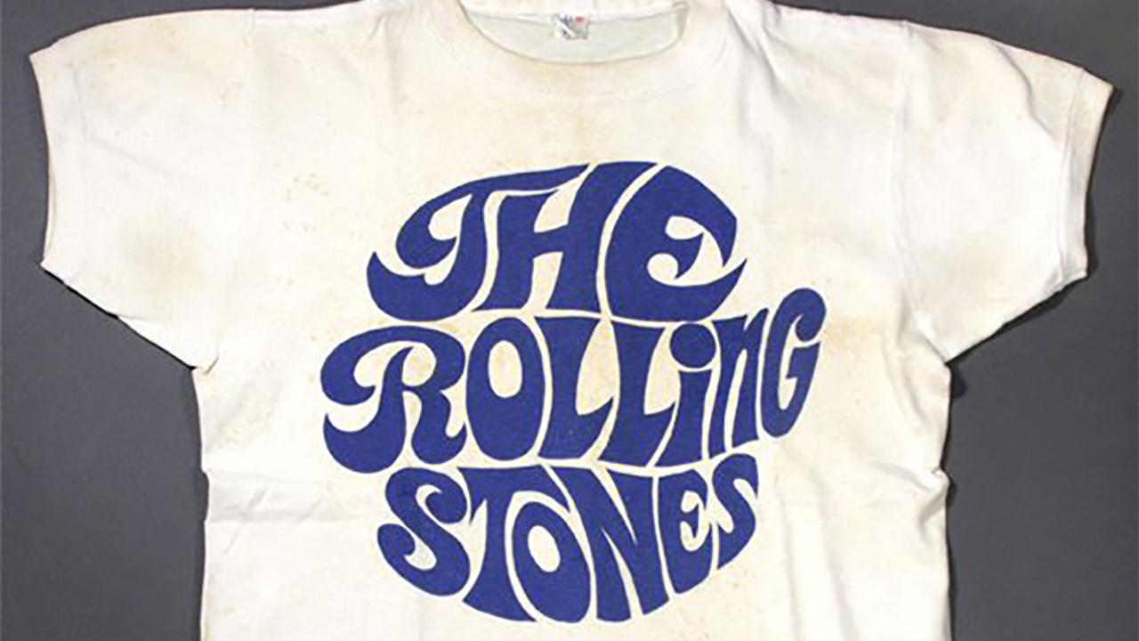 What's the oldest vintage rolling stones t-shirt?