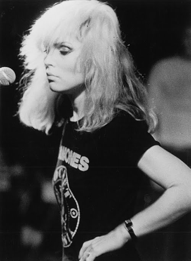 Debbie Harry in Ramones Tee