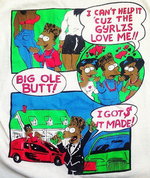 Big Ol' Butt Bart T-Shirt