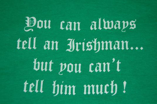 Vintage You Can Always Tell Irishman T-Shirt