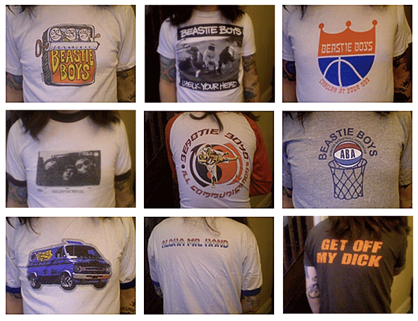 Vintage Beastie Boys T-Shirt Collection