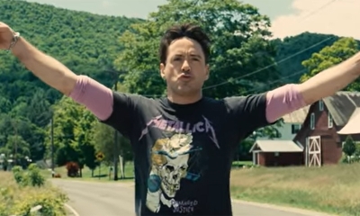 Robert Downey in Metallica T-Shirt the Judge