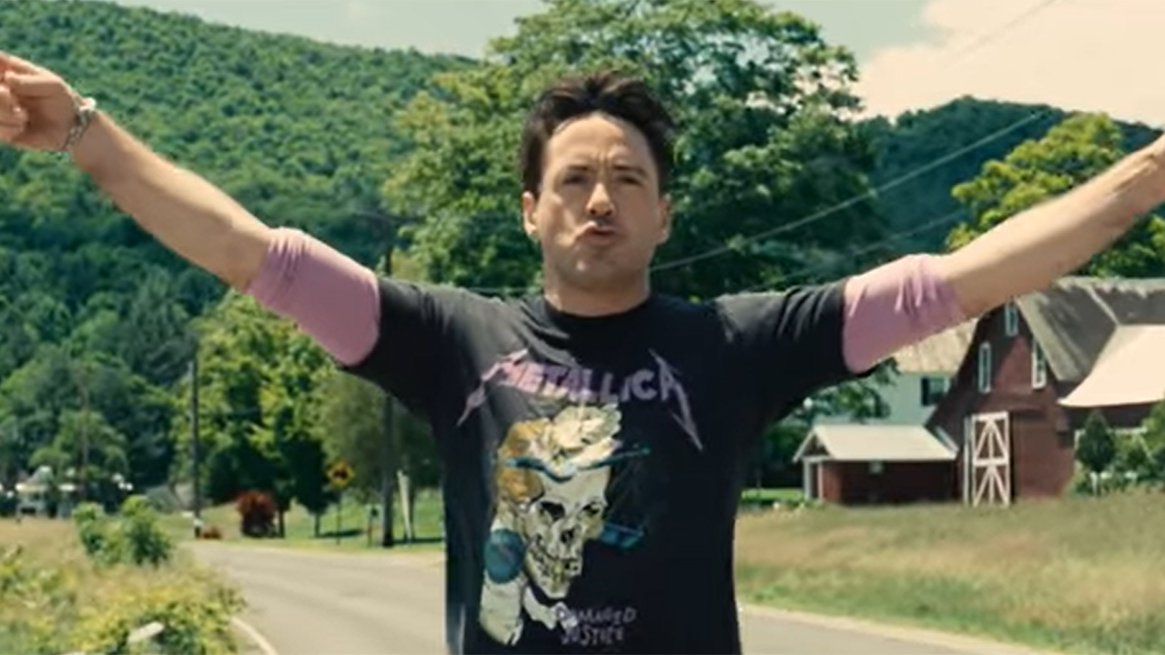 Robert Downey in Metallica T-Shirt the Judge