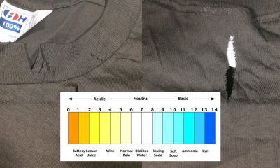 Dry Rot Vintage T-Shirts pH Test