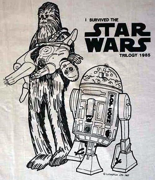 I Survived The Star Wars Trilogy tee