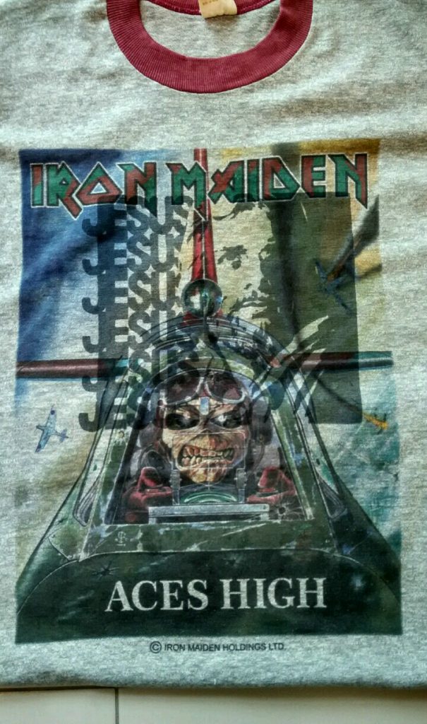 Jesus on Iron Maiden T-Shirt