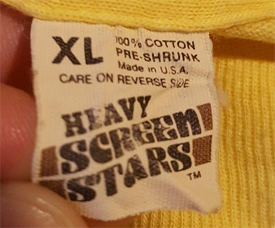 Heavy Screen Stars Tag 1981