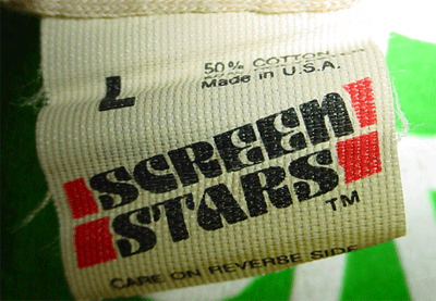 Screen Stars tag 1981 to 1983 funky a