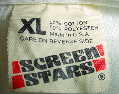 1983 to 1990 Screen Stars Tag Redesign