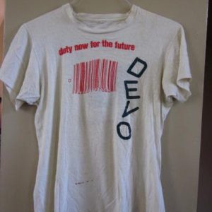 Vintage DEVO Duty Now For the Future T-Shirt