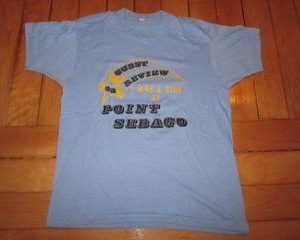 Vintage Point Sebago Guest Lake Maine T-shirt 1992 1990s