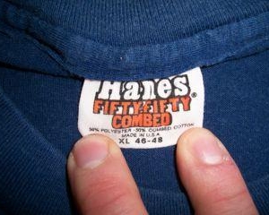 Vintage The Wall T Shirt 21 1980s Hanes Fifty Fifty