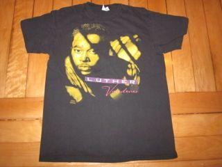 Vintage Luther Vandross T-shirt Power of Love Tour 1991 R&B
